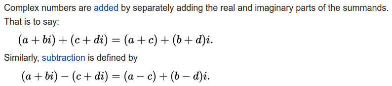 complex numbers addition 982323892