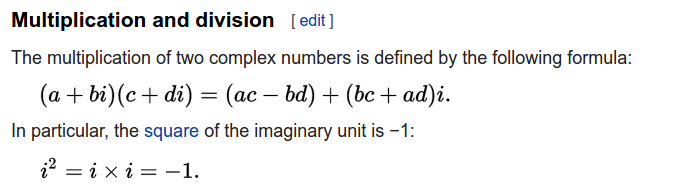 complex numbers multiplication 98322372373
